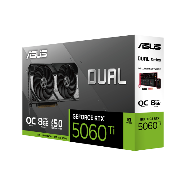 Gaming Graphics Card ASUS Dual GeForce RTX 5060 Ti 8GB GDDR7 – Dual Fan Gaming Graphics Card ASUS Dual GeForce RTX 5060 Ti 8GB GDDR7 – Dual Fan