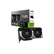 كرت شاشة  ASUS Dual GeForce RTX 5070 OC Edition 12GB GDDR7   تصميم مدمج   أداء عالٍ للألعاب والإبداع