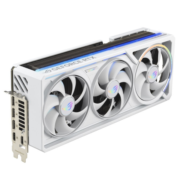 كرت شاشة  ROG Astral GeForce RTX 5090 OC Edition 32GB GDDR7   تصميم رباعي المراوح  أداء استثنائي للألعاب والإبداع - أبيض