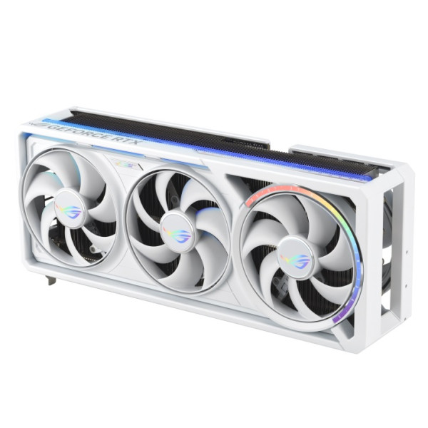 كرت شاشة  ROG Astral GeForce RTX 5090 OC Edition 32GB GDDR7   تصميم رباعي المراوح  أداء استثنائي للألعاب والإبداع - أبيض