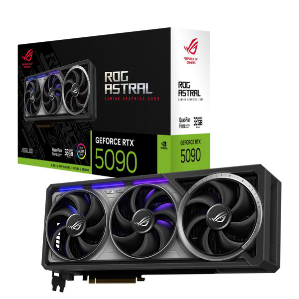 ASUS ROG ASTRAL NVIDIA GeForce RTX 5090 32GB - GDDR7 (AURA) ASUS ROG ASTRAL NVIDIA GeForce RTX 5090 32GB - GDDR7 (AURA)