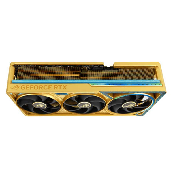 ASUS ROG ASTRAL Dhahab Edition NVIDIA GeForce RTX 5090 32G OC - GDDR7 (AURA) - Gold ASUS ROG ASTRAL Dhahab Edition NVIDIA GeForce RTX 5090 32G OC - GDDR7 (AURA) - Gold