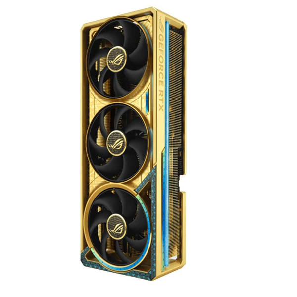 ASUS ROG ASTRAL Dhahab Edition NVIDIA GeForce RTX 5090 32G OC - GDDR7 (AURA) - Gold ASUS ROG ASTRAL Dhahab Edition NVIDIA GeForce RTX 5090 32G OC - GDDR7 (AURA) - Gold