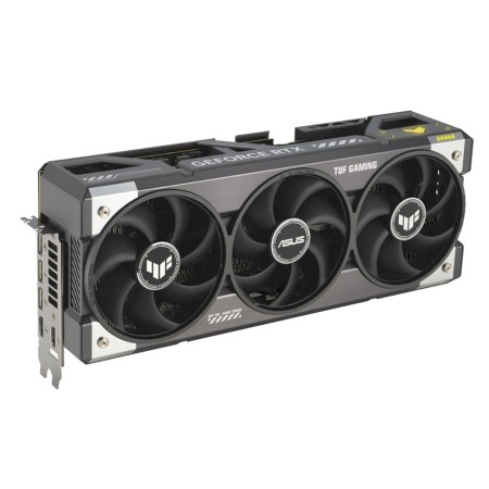 كرت شاشة ASUS TUF GAMING RTX 5080, ذاكرة 16GB GDDR7, نظام تبريد ثلاثي المراوح , اصدار مكسور السرعة OC, دعم PCIe 5.0, دعم تقنيات NVIDIA الحديثة - أسود