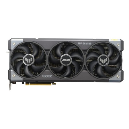 كرت شاشة ASUS TUF GAMING RTX 5080, ذاكرة 16GB GDDR7, نظام تبريد ثلاثي المراوح , اصدار مكسور السرعة OC, دعم PCIe 5.0, دعم تقنيات NVIDIA الحديثة - أسود