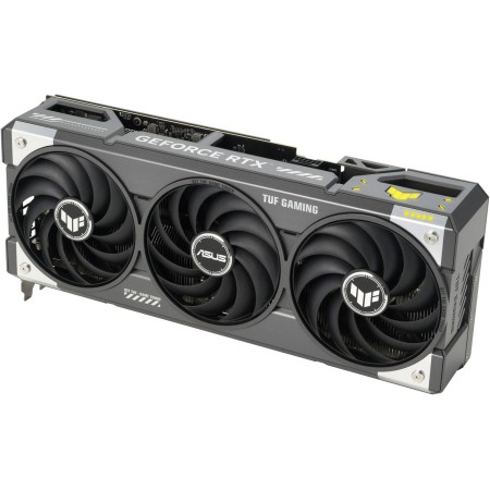 كرت شاشة ASUS TUF Gaming RTX 5070 Ti, ذاكرة 16GB GDDR7, اصدار مكسور السرعه OC, تبريد ثلاثي المراوح,  واجهة PCIe 5.0, دعم تقنيات NVIDIA RTX الحديثة - أسود