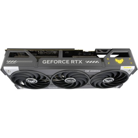 كرت شاشة ASUS TUF Gaming RTX 5070 Ti, ذاكرة 16GB GDDR7, اصدار مكسور السرعه OC, تبريد ثلاثي المراوح,  واجهة PCIe 5.0, دعم تقنيات NVIDIA RTX الحديثة - أسود