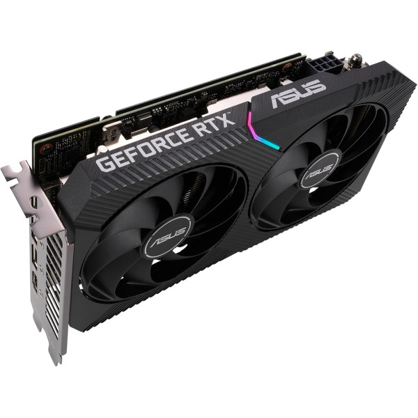 Graphics Card ASUS RTX 3060 Dual V2 OC – 12GB GDDR6 with Dual-Fan Cooling & High Performance Graphics Card ASUS RTX 3060 Dual V2 OC – 12GB GDDR6 with Dual-Fan Cooling & High Performance