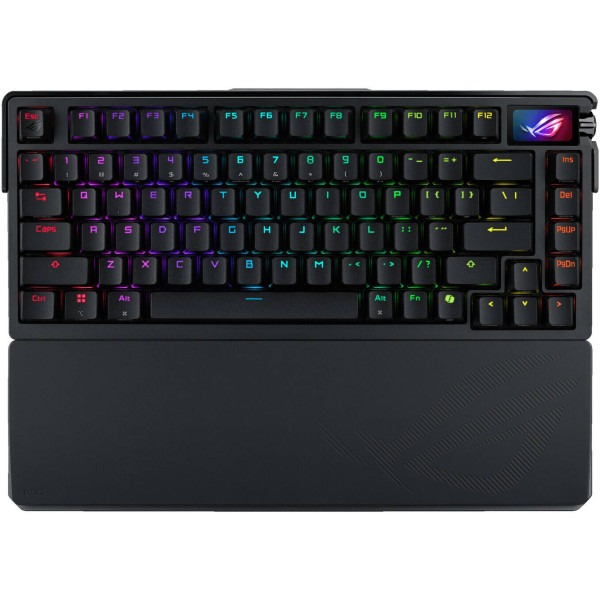 ASUS ROG AZOTH Extreme Wireless - Bluetooth Mechanical Gaming Keyboard 75% - ARABIC - ROG NX SNOW Switch ASUS ROG AZOTH Extreme Wireless - Bluetooth Mechanical Gaming Keyboard 75% - ARABIC - ROG NX SNOW Switch