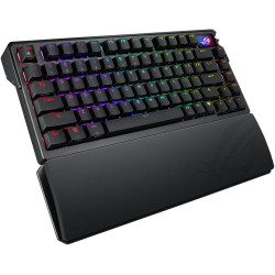 ASUS ROG AZOTH Extreme Wireless - Bluetooth Mechanical Gaming Keyboard 75% - ARABIC - ROG NX SNOW Switch