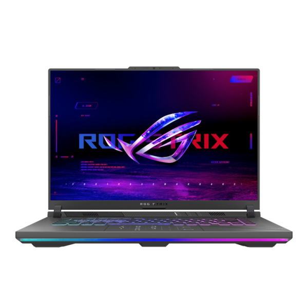 لابتوب ألعاب أسوس ROG Strix بمعالج i9-14900HX وذاكرة 32GB وتخزين 1TB NVMe وكرت شاشة RTX 4070 بسعة 8GB وشاشة 16.0 بوصة WQXGA – رمادي