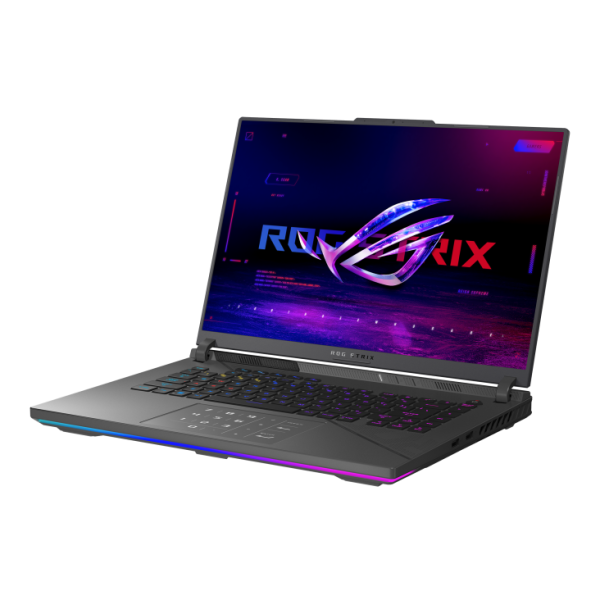 لابتوب ألعاب أسوس ROG Strix بمعالج i9-14900HX وذاكرة 32GB وتخزين 1TB NVMe وكرت شاشة RTX 4070 بسعة 8GB وشاشة 16.0 بوصة WQXGA – رمادي