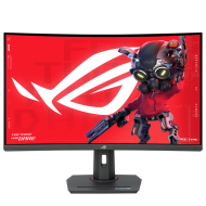 شاشة العاب احترافية منحنية ASUS ROG Strix XG32WCS, مقاس 32 بوصة بدقة QHD (2560 × 1440), لوحة Fast VA, معدل تحديث 180 هرتز, زمن استجابة يبلغ 1 م/ثا, انحناء 1500R - أسود