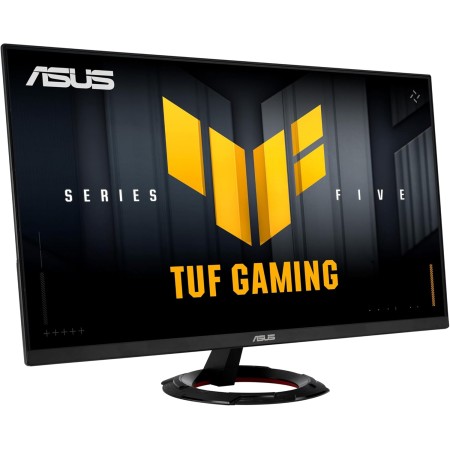 شاشة العاب احترافية ASUS TUF VG249Q5R, مقاس 24 بوصة, بدقة FHD (1920×1080) لوحة Fast IPS, معدل تحديث 200 هرتز, زمن استجابة 0.3 مللي ثانية, دعم تقنية AMD FreeSync , سبيكر - أسود
