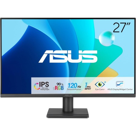MONITOR ASUS VA279HG, 27-inch FHD (1920 × 1080) IPS display, 120Hz, 1ms, Low Blue Light Mode - Black