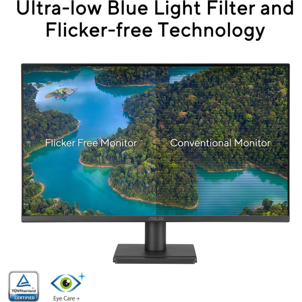 MONITOR ASUS VA279HG 27 Inch FHD PS 120Hz 1Ms HDMI VGA Eye Care MONITOR ASUS VA279HG 27 Inch FHD PS 120Hz 1Ms HDMI VGA Eye Care