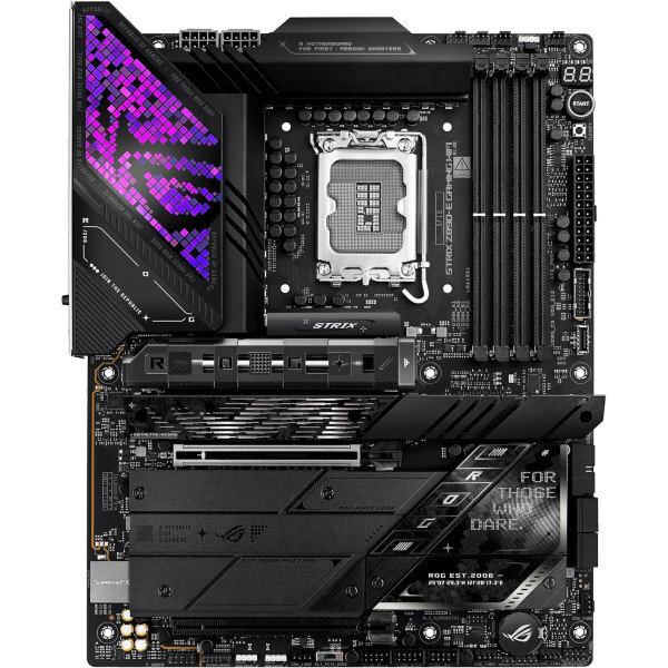 ASUS MOTHERBOARD ROG STRIX Z890-E GAMING WIFI D5 WiFi-7AURA - LGA 1851 ASUS MOTHERBOARD ROG STRIX Z890-E GAMING WIFI D5 WiFi-7AURA - LGA 1851