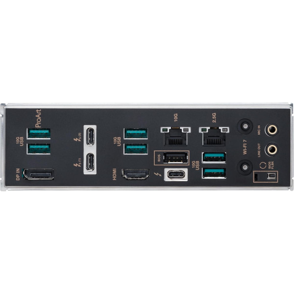 مذر بورد ASUS ProArt Z890 Creator WiFi للألعاب – تدعم WiFi 7 وBluetooth 5.4 بمقبس LGA 1851 مذر بورد ASUS ProArt Z890 Creator WiFi للألعاب – تدعم WiFi 7 وBluetooth 5.4 بمقبس LGA 1851