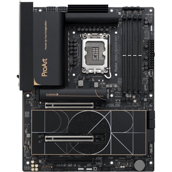 مذر بورد ASUS ProArt Z890 Creator WiFi للألعاب – تدعم WiFi 7 وBluetooth 5.4 بمقبس LGA 1851 مذر بورد ASUS ProArt Z890 Creator WiFi للألعاب – تدعم WiFi 7 وBluetooth 5.4 بمقبس LGA 1851