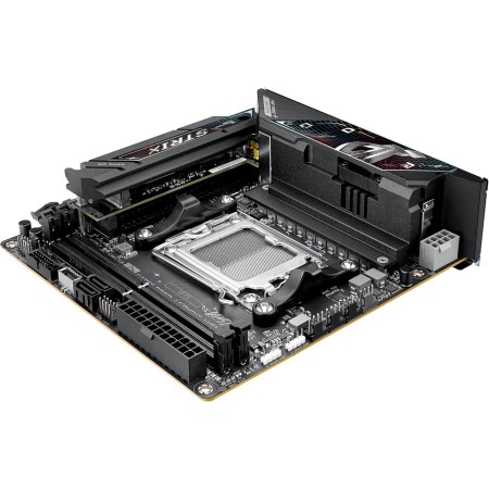 مذر بورد أسوس ROG STRIX B850-I GAMING WIFI - مقبس AM5 - تدعم DDR5 - واي فاي 7 - بلوتوث 5.4 - حجم Mini-ITX ITX مذر بورد أسوس ROG STRIX B850-I GAMING WIFI - مقبس AM5 - تدعم DDR5 - واي فاي 7 - بلوتوث 5.4 - حجم Mini-ITX ITX