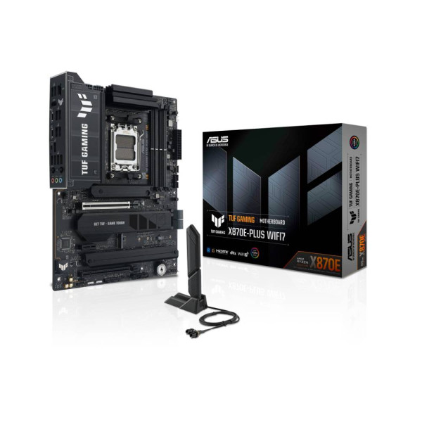 Motherboard ASUS TUF GAMING X870E-PLUS WIFI7 ATX AMD AM5 DDR5 Motherboard ASUS TUF GAMING X870E-PLUS WIFI7 ATX AMD AM5 DDR5