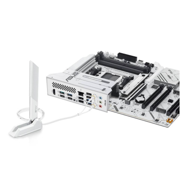 مذر بورد للالعاب ASUS X870 MAX GAMING WIFI7 W - أبيض مذر بورد للالعاب ASUS X870 MAX GAMING WIFI7 W - أبيض