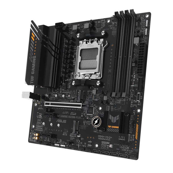 اسوس توف قيـمنغ A620M-PLUS حجم Mico ATX تدعم رامات DDR5 منفذين PCIe 4.0 M.2 - مقبس AM5 اسوس توف قيـمنغ A620M-PLUS حجم Mico ATX تدعم رامات DDR5 منفذين PCIe 4.0 M.2 - مقبس AM5