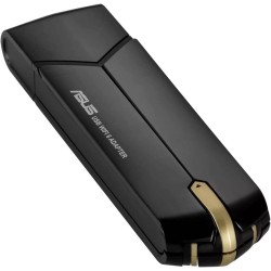 ASUS USB-AX56 AX1800 DUAL BAND USB WiFi 6 ADAPTER 1800Mbps 5GHz - أسوس واي فاي