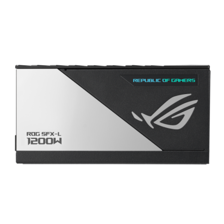 مزود طاقة ASUS ROG Loki 1200 واط – تصميم مدمج SFX-L، كفاءة 80 Plus Platinum، كامل التوصيل، دعم ATX 3.0 وPCIe 5.0 مع إضاءة AURA Sync RGB مزود طاقة ASUS ROG Loki 1200 واط – تصميم مدمج SFX-L، كفاءة 80 Plus Platinum، كامل التوصيل، دعم ATX 3.0 وPCIe 5.0 مع إضاءة AURA Sync RGB