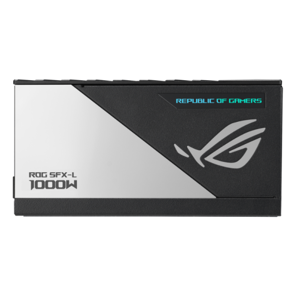 مزود طاقة ASUS ROG Loki 1000 واط – تصميم SFX-L مدمج، كفاءة Platinum، دعم ATX 3.0 وPCIe 5.0، مع إضاءة AURA Sync