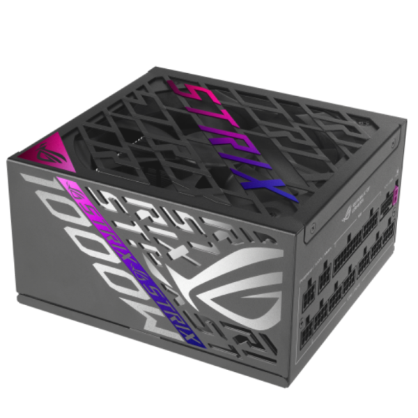مزود طاقة ASUS ROG Strix 1000 واط – كامل التوصيل كفاءة 80 Plus Platinum ATX 3.1 اللون الأسود مزود طاقة ASUS ROG Strix 1000 واط – كامل التوصيل كفاءة 80 Plus Platinum ATX 3.1 اللون الأسود