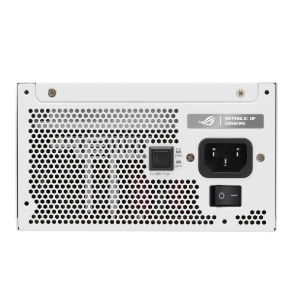 Power Supply ASUS ROG Strix 1000W Platinum White Edition – High-Efficiency Fully Modular  with ATX 3.1 & PCIe 5.0 Support