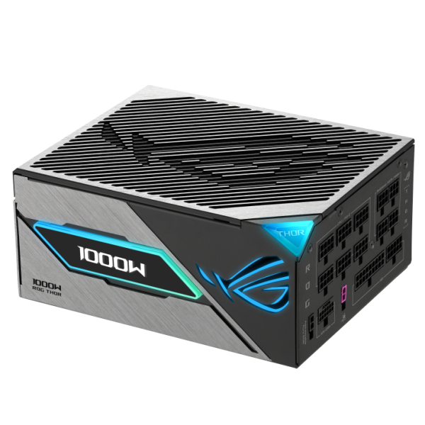 ASUS ROG THOR 1000W PLATINUM III Fully Mod POWER SUPPLY 80+ Platinum ATX 3.1 Magnetic OLED Display ASUS ROG THOR 1000W PLATINUM III Fully Mod POWER SUPPLY 80+ Platinum ATX 3.1 Magnetic OLED Display