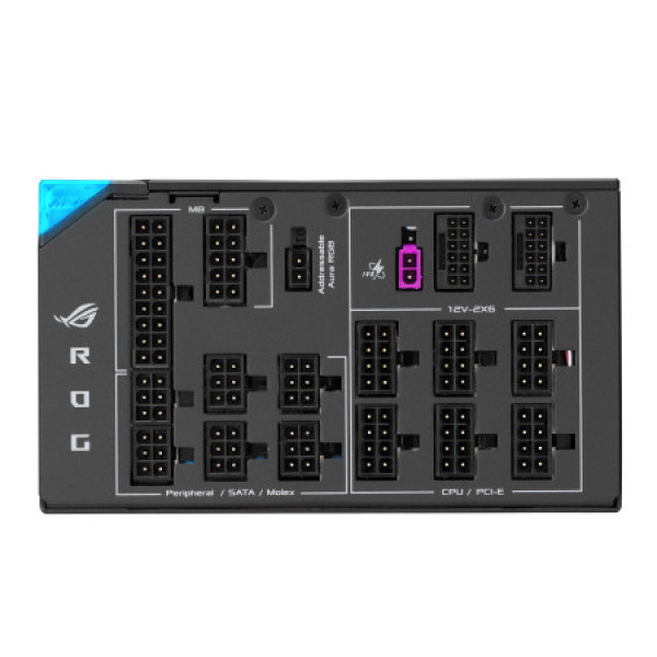 Power Supply  ASUS ROG THOR 1600W – 80+ Titanium   ATX 3.1   OLED Display   Aura Sync RGB