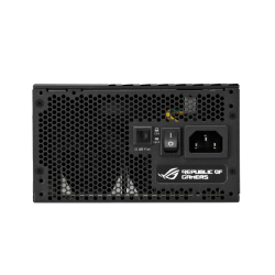 مزود طاقة ASUS R ROG THOR 1200W Platinum III, قدرة 1200 واط, شهادة كفاءة 80+ Platinum , شاشة OLED مدمجة, إضاءة RGB Aura Sync, تصميم Fully Modular - أسود 