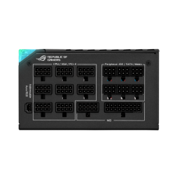 بور سبلاي  ASUS ROG THOR 1200W Platinum III –  احترافي قابل للفك بالكامل بشاشة OLED مغناطيسية ودعم ATX 3.1