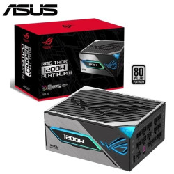 بور سبلاي  ASUS ROG THOR 1200W Platinum III –  احترافي قابل للفك بالكامل بشاشة OLED مغناطيسية ودعم ATX 3.1