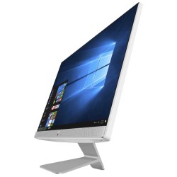 ASUS AiO i7 1165G7 2.8GHz, 16GB RAM,SSD 256GB + 1TB SATA, 23.8" FHD,TOUCH, DISPLAY, WIN11 - WHITE - أسوس كومبيوتر مكتبي شامل أبيض