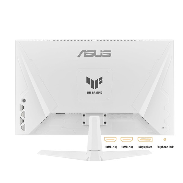 شاشة العاب احترافية ASUS TUF Gaming VG249Q3A-W, مقاس 24 بوصة FHD Fast-IPS, معدل تحديث 180 هرتز,  زمن استجابة 1 مل/ثا, سبيكر - أبيض