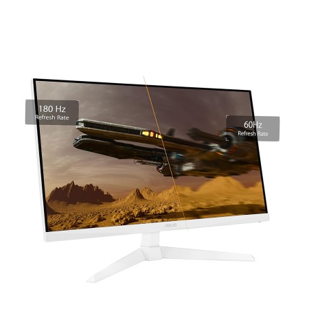 شاشة العاب احترافية ASUS TUF Gaming VG249Q3A-W, مقاس 24 بوصة FHD Fast-IPS, معدل تحديث 180 هرتز, زمن استجابة 1 مل/ثا, سبيكر - أبيض شاشة العاب احترافية ASUS TUF Gaming VG249Q3A-W, مقاس 24 بوصة FHD Fast-IPS, معدل تحديث 180 هرتز, زمن استجابة 1 مل/ثا, سبيكر - أبيض