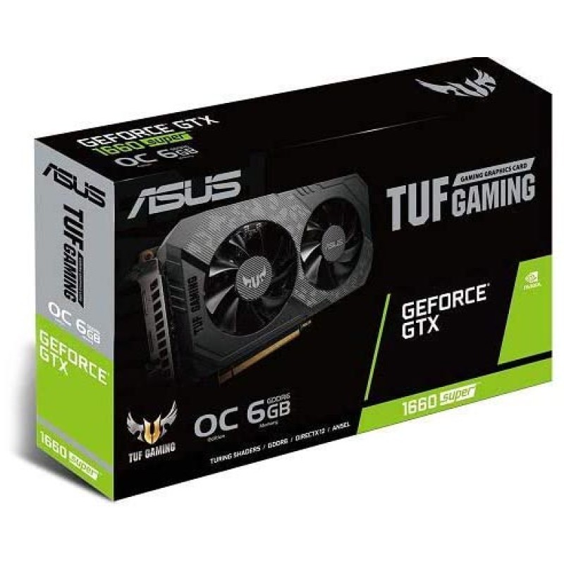 ASUS TUF Gaming Graphics Card GeForce GTX 1660 SUPER - 6GB 