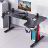 Gaming Desk STRONG HAND-R LS2-1400 RGB – Right Corner Design – BLACK Gaming Desk STRONG HAND-R LS2-1400 RGB – Right Corner Design – BLACK