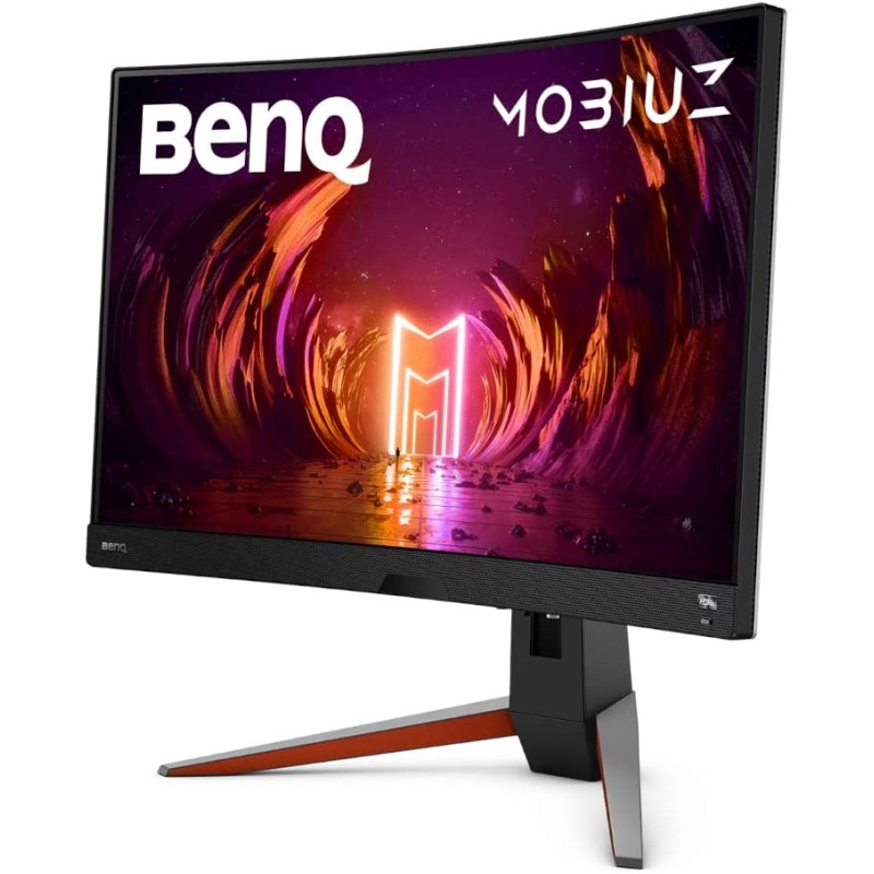 BenQ MOBIUZ EX2710R 27" Curved Gaming Monitor 2K QHD 2560x1440 | 165Hz , 1ms |HDR400, HDRi| Remote Control