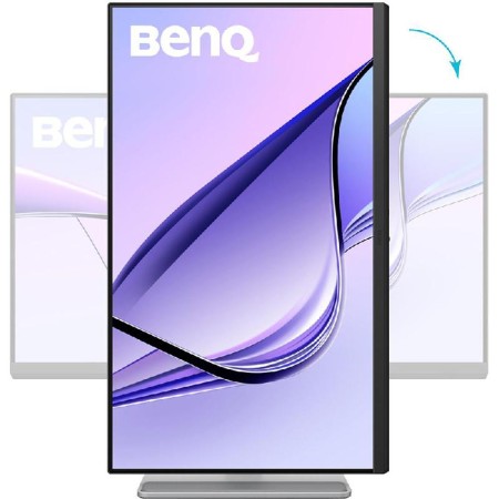 شاشة BENQ  4K UHD مقاس 27 بوصة – 60Hz – مع مكبرات صوت مدمجة ومنفذ Type-C  لوحة IPS ودعم HDR10