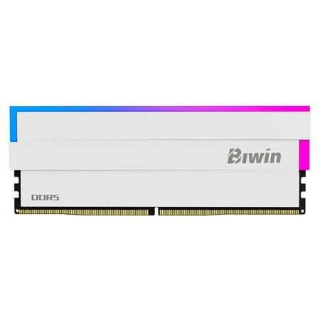 BIWIN DW100 32GB (2x16GB) DDR5 6000MHz CL36 - White BIWIN DW100 32GB (2x16GB) DDR5 6000MHz CL36 - White