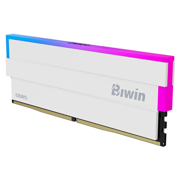Desktop Memory BIWIN DW100 DDR5 32GB (2x16GB) 6000MHz – High-Performance - WHITE Desktop Memory BIWIN DW100 DDR5 32GB (2x16GB) 6000MHz – High-Performance - WHITE