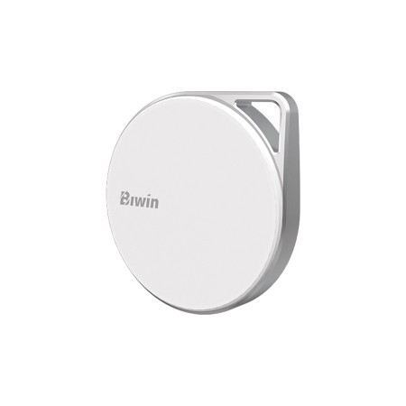وحدة تخزين خارجية BIWIN PM2000, سعة تخزين 1 تيرابايت , سرعة نقل عالية تصل إلى 2000MB/s, مقاوم للصدمات والخدوش, واجهة USB 3.2 Gen 2 - أبيض