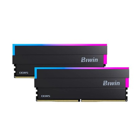 رام Biwin Opal DW100 RGB سعة 32GB (2x16) DDR5 سرعة 6000MHz CL28