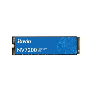 وحدة تخزين BIWIN NV7200 SSD بسعة 1 تيرابايت بتنسيق M.2 NVMe مع واجهة PCIe 4.0 x4 وتقنية 3D NAND