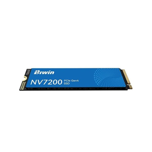 وحدة تخزين داخلية BIWIN NV7200, سعة تخزين 2TB, تصميم   PCIe Gen4 x4 M.2 2280, سرعة قراءة تصل إلى 7200MB/s, دعم تقنية HMB, دعم تصحيح الأخطاء LDPC & ECC